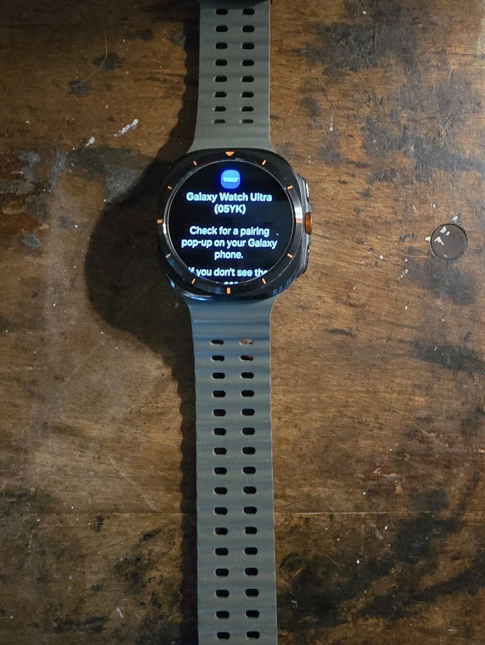 Samsung Galaxy Watch Ultra 47mm LTE Titanium Gray Smartwatch SM-L705U Excellent